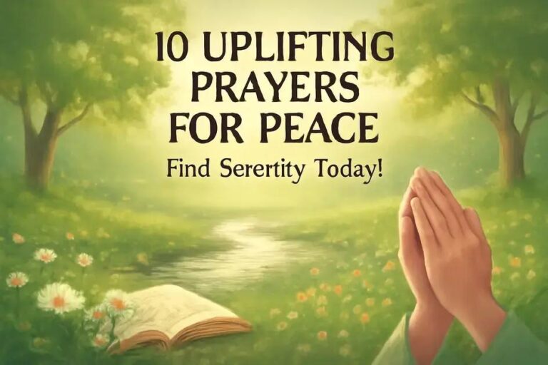 prayers for peace
