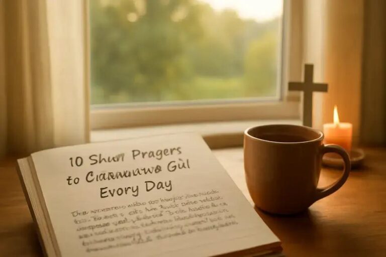 short prayers to connect with God